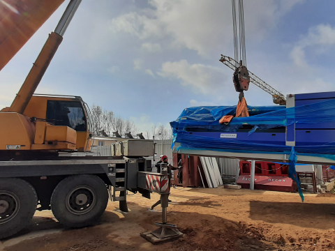 Строительство производственного корпуса